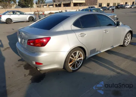 2006 Lexus Is 250 z USA, uszkodzony, nr VIN JTHBK262962014871